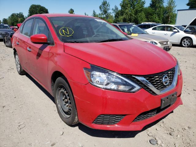 NISSAN SENTRA S 2017 with VIN 3N1AB7AP2HY322257 - Photo from auction