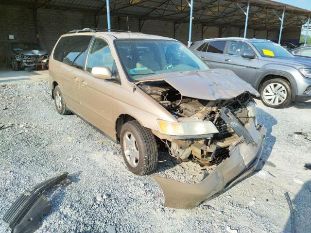 HONDA ODYSSEY EX 2000 with VIN 2HKRL1860YH590695 - Photo from auction