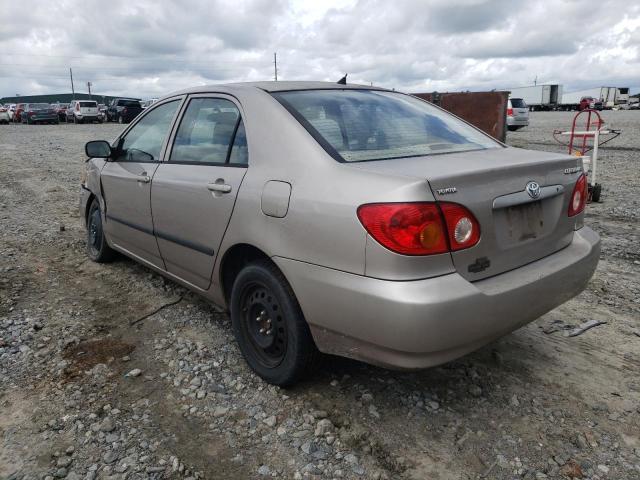 Photo 3 from auction – 2003 TOYOTA COROLLA CE with VIN 1NXBR32E33Z164201