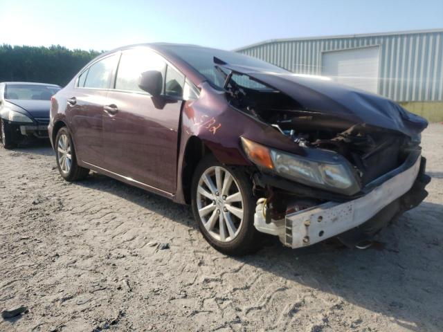 HONDA CIVIC EX 2012 with VIN 19XFB2F88CE372291 - Photo from auction