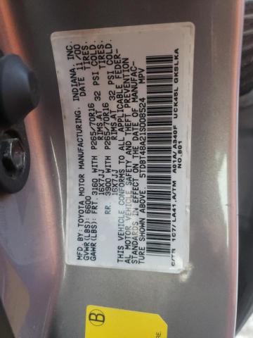 Photo 10 from auction – 2001 TOYOTA SEQUOIA LI with VIN 5TDBT48A21S008524