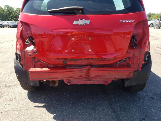 Photo 9 from auction – 2016 CHEVROLET SONIC LS with VIN 1G1JA6SG6G4119231