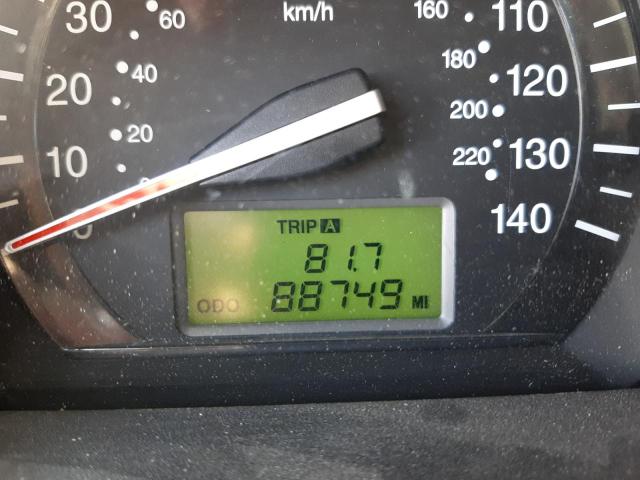 Photo 8 from auction – 2009 KIA SPECTRA EX with VIN KNAFE222X95614718