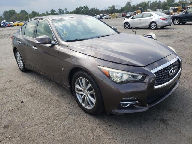 Photo 1 from auction – 2014 INFINITI Q50 BASE with VIN JN1BV7AR4EM693805