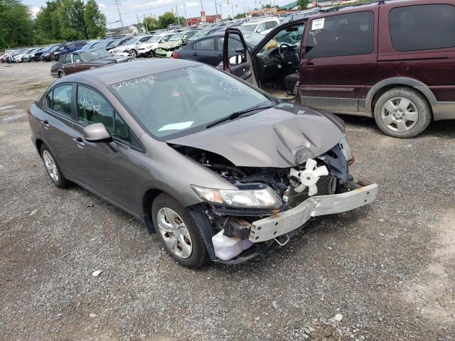 Photo 1 from auction – 2013 HONDA CIVIC LX with VIN 2HGFB2F47DH037463