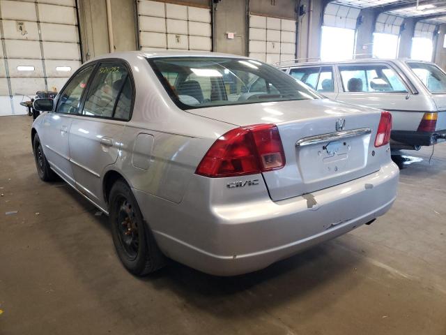 Photo 3 from auction – 2002 HONDA CIVIC EX with VIN 1HGES25782L013728