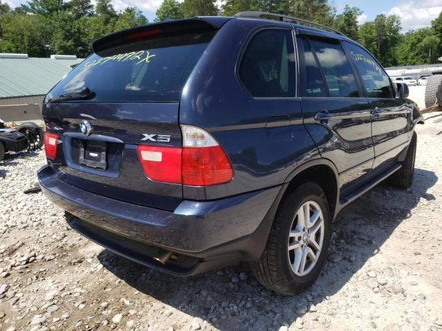 Photo 4 from auction – 2005 BMW X5 3.0I with VIN 5UXFA13555LY13763