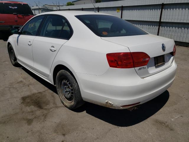 Photo 3 from auction – 2013 VOLKSWAGEN JETTA BASE with VIN 3VW2K7AJ4DM398929