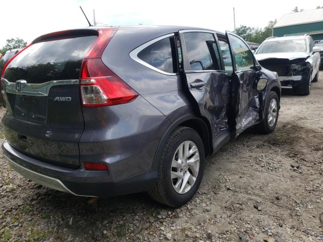Photo 4 from auction – 2016 HONDA CR-V EX with VIN 5J6RM4H51GL082956