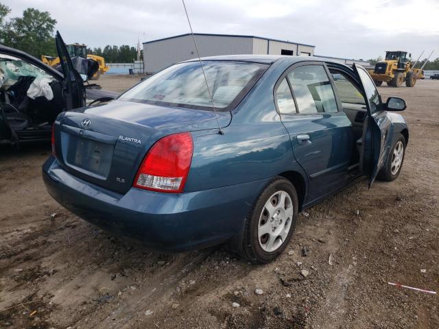 Photo 4 from auction – 2003 HYUNDAI ELANTRA GL with VIN KMHDN45D23U567907