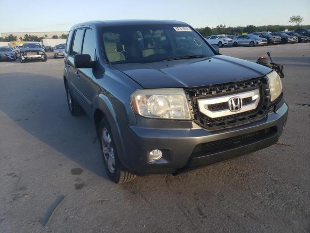HONDA PILOT LX 2011 with VIN 5FNYF3H21BB030590 - Photo from auction