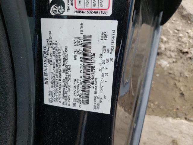 Photo 10 from auction – 2011 FORD FUSION SE with VIN 3FAHP0HA9BR113336