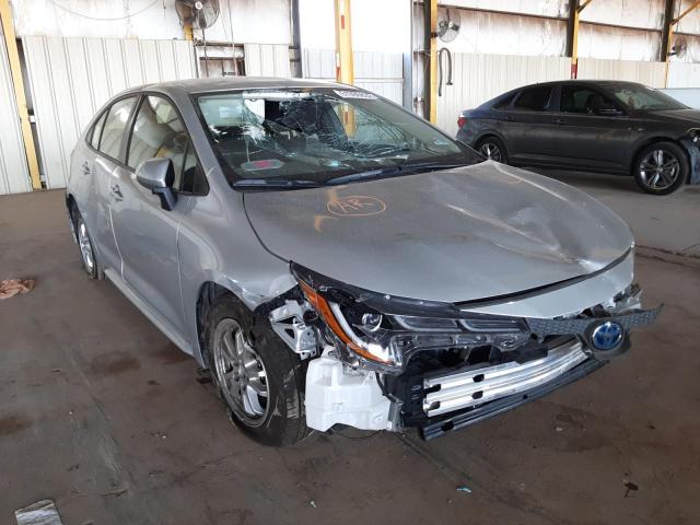 TOYOTA COROLLA LE 2022 with VIN JTDEAMDE6NJ043744 - Photo from auction