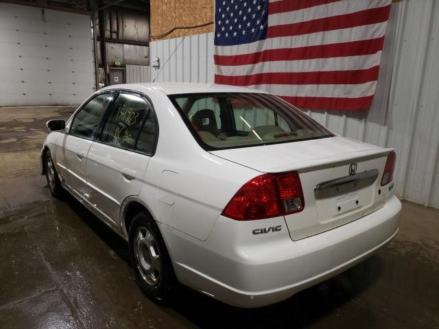 Photo 3 from auction – 2003 HONDA CIVIC HYBR with VIN JHMES95693S015105