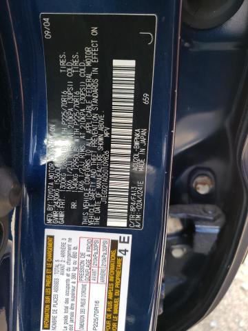 Photo 10 from auction – 2005 TOYOTA HIGHLANDER with VIN JTEGD21A050109826
