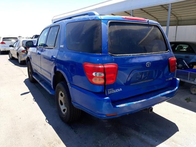 Photo 3 from auction – 2002 TOYOTA SEQOUIA with VIN 5TDZT34A82S106327