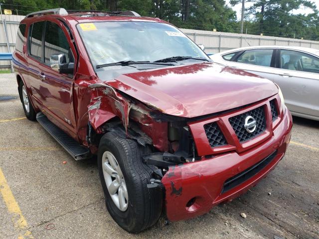 NISSAN ARMADA SE 2008 with VIN 5N1BA08D08N630687 - Photo from auction