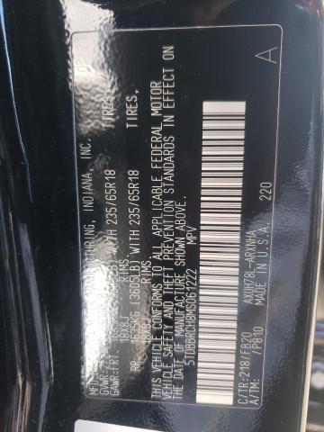 Photo 10 from auction – 2021 TOYOTA HIGHLANDER with VIN 5TDBBRCH8MS061222