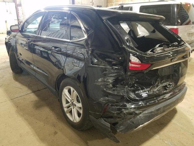 Photo 3 from auction – 2019 FORD EDGE SEL with VIN 2FMPK3J94KBB99669