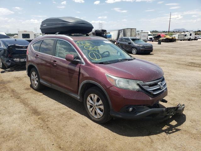 HONDA CR-V EXL 2012 with VIN 5J6RM4H77CL045096 - Photo from auction