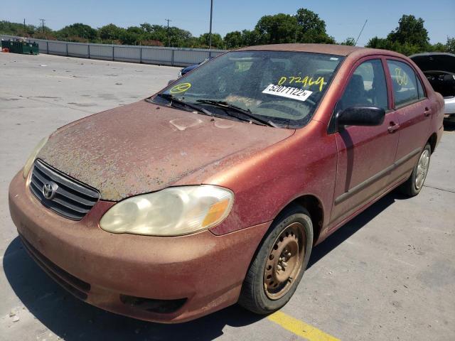 Photo 2 from auction – 2003 TOYOTA COROLLA with VIN 1NXBR32EX3Z072969
