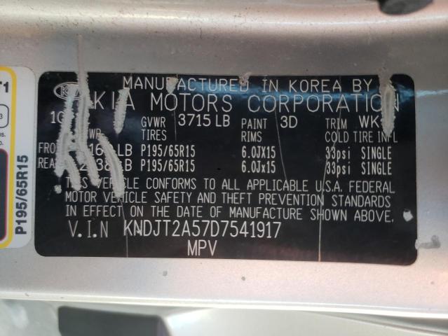 Photo 10 from auction – 2013 KIA SOUL with VIN KNDJT2A57D7541917