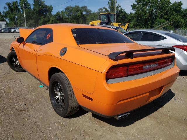 Photo 3 from auction – 2012 DODGE CHALLENGER with VIN 2C3CDYAG2CH130782