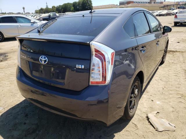 Photo 4 from auction – 2014 TOYOTA PRIUS with VIN JTDKN3DU6E1858566