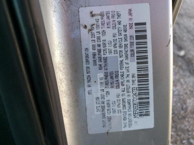 Photo 10 from auction – 2007 MAZDA CX-7 with VIN JM3ER293670124733