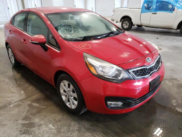 KIA RIO EX 2012 with VIN KNADN4A38C6055653 - Photo from auction
