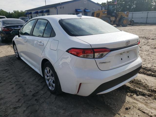 Photo 3 from auction – 2022 TOYOTA COROLLA LE with VIN 5YFEPMAE8NP302474