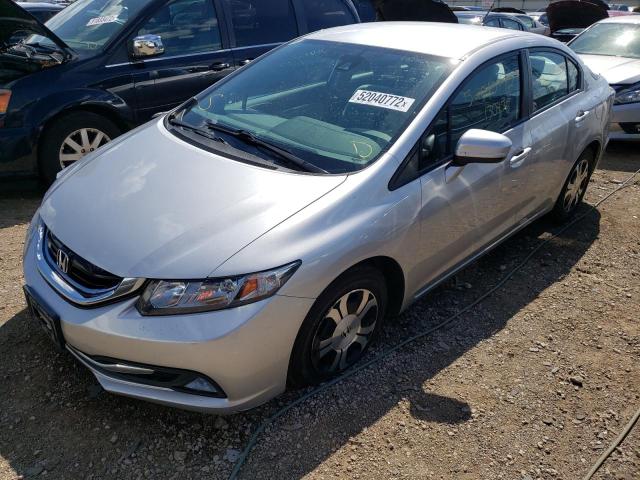 Photo 2 from auction – 2014 HONDA CIVIC HYBR with VIN 19XFB4F26EE001026