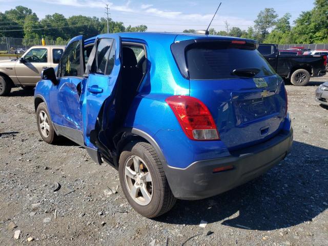 Photo 3 from auction – 2015 CHEVROLET TRAX 1LS with VIN KL7CJPSB1FB175188