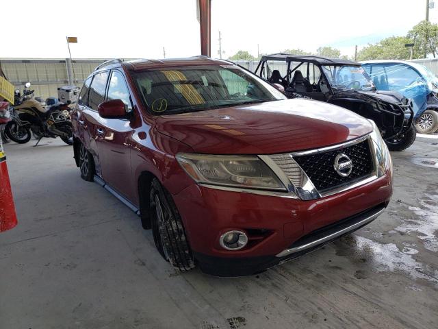 NISSAN PATHFINDER 2016 with VIN 5N1AR2MNXGC663947 - Photo from auction