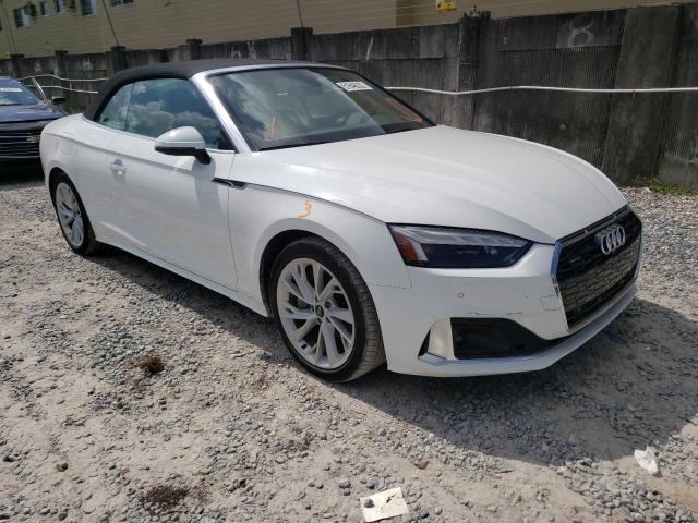 AUDI A5 PREMIUM 2021 with VIN WAUWAGF51MN002655 - Photo from auction