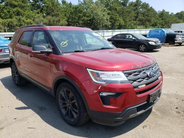 FORD EXPLORER X 2018 with VIN 1FM5K8D84JGA50886 - Photo from auction