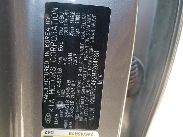 Photo 10 from auction – 2017 KIA SPORTAGE S with VIN KNDPRCA62H7204388