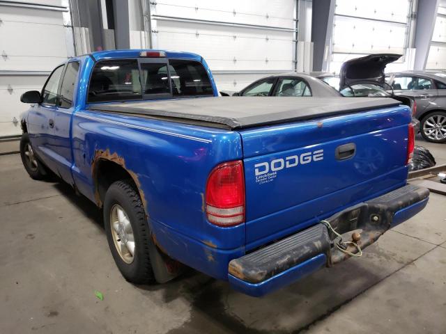 Photo 3 from auction – 1999 DODGE DAKOTA with VIN 1B7GL22X9XS153101