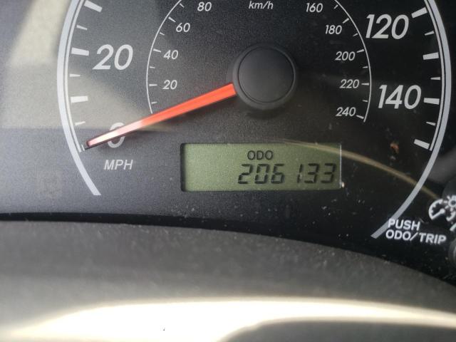 Photo 8 from auction – 2009 TOYOTA COROLLA BA with VIN 1NXBU40E99Z033810