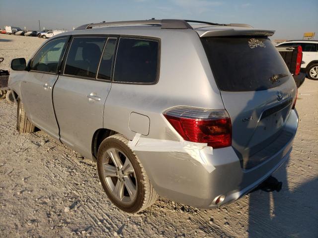 Photo 3 from auction – 2008 TOYOTA HIGHLANDER with VIN JTEDS43A582058267