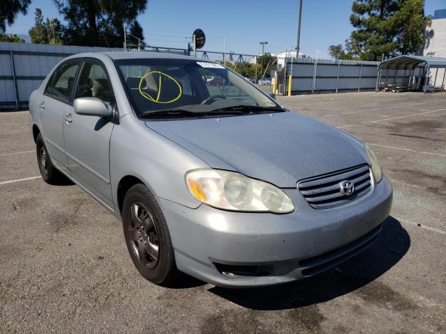 TOYOTA COROLLA CE 2003 with VIN 1NXBR32E83Z102325 - Photo from auction