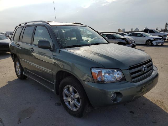 TOYOTA HIGHLANDER 2007 with VIN JTEGD21A070157815 - Photo from auction
