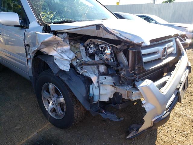 Photo 9 from auction – 2007 HONDA PILOT EX with VIN 2HKYF18467H519694