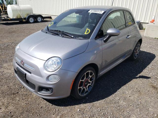 Photo 2 from auction – 2015 FIAT 500 SPORT with VIN 3C3CFFBR5FT681685