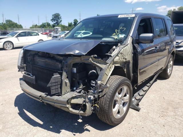 Photo 2 from auction – 2013 HONDA PILOT EXL with VIN 5FNYF4H67DB044862