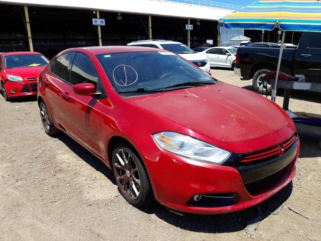 DODGE DART SXT 2013 with VIN 1C3CDFBH2DD327297 - Photo from auction