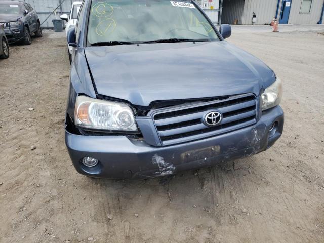 Photo 9 from auction – 2005 TOYOTA HIGHLANDER with VIN JTEDP21A850048302