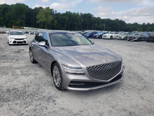GENESIS G80 BASE 2022 with VIN KMTGB4SC4NU130565 - Photo from auction