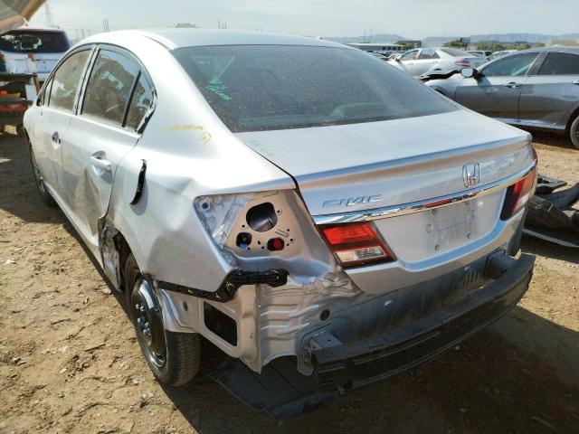 Photo 3 from auction – 2014 HONDA CIVIC LX with VIN 19XFB2F5XEE058957