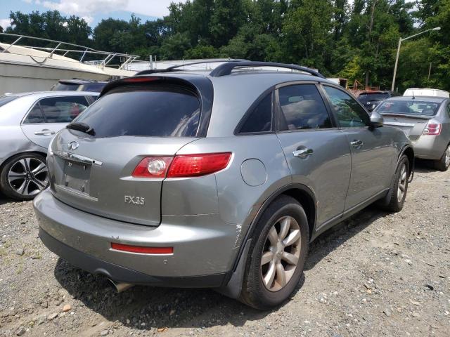 Photo 4 from auction – 2005 INFINITI FX35 with VIN JNRAS08W35X219508